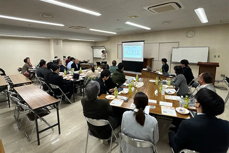 研修・セミナーで登壇する三谷